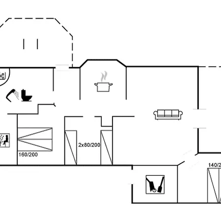 Prázdninový dům Ferdine - 1-5km From The Sea By Interhome
